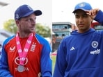 Jos Buttler and Vaibhav Sooryavanshi. Jos Buttler and Vaibhav Sooryavanshi.
