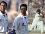 VVS Laxman, Rahul Dravid and Gundappa Vishwanath for India. VVS Laxman, Rahul Dravid and Gundappa Vishwanath for India.
