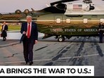 Trump's safety in jeopardy after marine one escapes mid-air collision