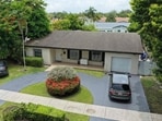 In an aerial view, the home where Perez Hilton was found after he appeared to harm himself during a TikTok livestream on August 5.