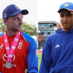 Jos Buttler and Vaibhav Sooryavanshi.