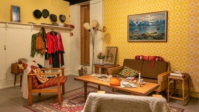 A picture of suffocation: A Norwegian living room of the 1970s recreated at the Oslo Bymuseum. (Shutterstock)