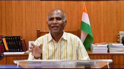 Chief electoral officer S Chockalingam (HT Photo) Chief electoral officer S Chockalingam (HT Photo)