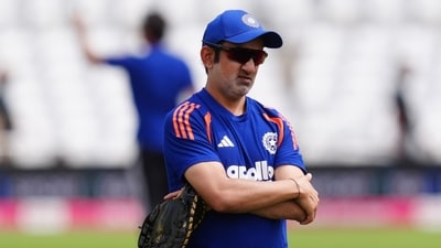 India head coach Gautam Gambhir is under immense pressure. (AP Image)