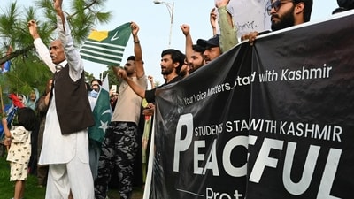 Over the past week, several local and international civil society organisations have called on Islamabad to end the escalating restrictions, including the crackdown on press freedom and internet blackouts in PoK. (AFP/Representational) Over the past week, several local and international civil society organisations have called on Islamabad to end the escalating restrictions, including the crackdown on press freedom and internet blackouts in PoK. (AFP/Representational)