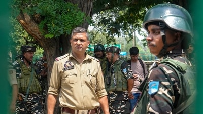 Three pistols, nine cartridges and four petrol bombs were also busted by cops along with the arrests made. (Representational/PTI) Three pistols, nine cartridges and four petrol bombs were also busted by cops along with the arrests made. (Representational/PTI)