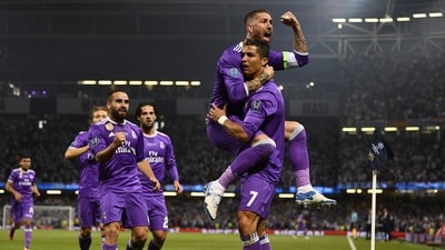 Sergio Ramos and Cristiano Ronaldo for Real Madrid. (X images) Sergio Ramos and Cristiano Ronaldo for Real Madrid. (X images)