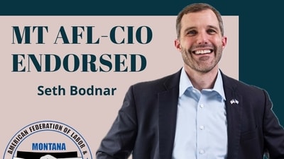 Mr Bodnar wants to be Montana’s next senator. He reckons that Democrats ignore the state and that Republicans take it for granted.