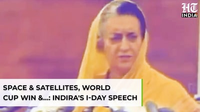 Space push, cricket World Cup &…: Indira Gandhi's 1983 I-Day speech