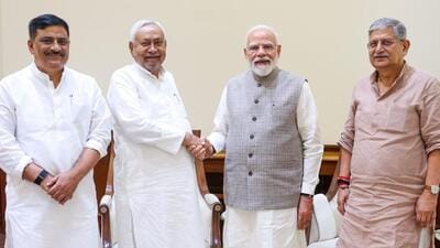 The JDU is a key ally of the BJP led National Democratic Alliance and the two parties run a coalition government in Bihar. (Nitish Kumar official X account) The JDU is a key ally of the BJP led National Democratic Alliance and the two parties run a coalition government in Bihar. (Nitish Kumar official X account)