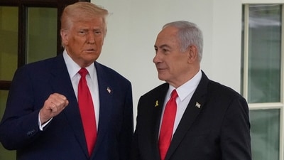 Netanyahu rejects Trump’s Gaza plan until Hamas is completely disarmed. (AP) Netanyahu rejects Trump’s Gaza plan until Hamas is completely disarmed. (AP)