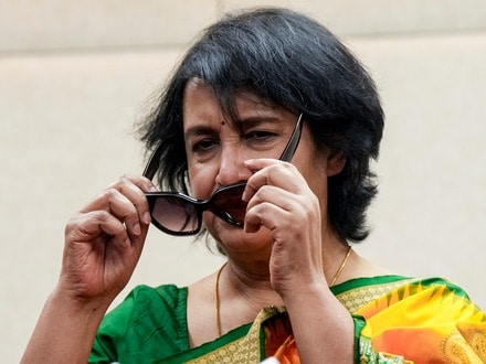 বাংলাদেশে ফিরতে চান তসলিমা নাসরিন। (ছবি সৌজন্যে পিটিআই)