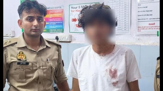 Accused in police custody (Sourced)