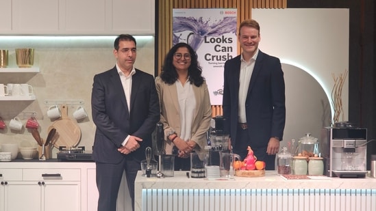 BSH showcased its latest Bosch kitchen appliances and Siemens coffee machine in India.