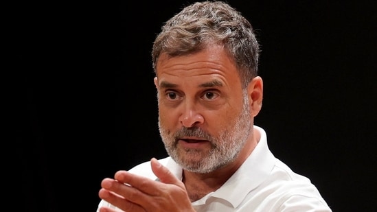 Opposition leader Rahul Gandhi addressed the media today.