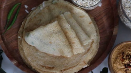 Singhara Flour Cheela Recipe