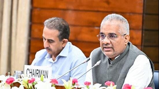 New Delhi, Aug 05 (ANI): Union Minister for Environment, Forest & Climate Change Bhupender Yadav chairs the Parliamentary Consultative Committee of MoEF&CC in Parliament House, in New Delhi on Wednesday. Union Minister of State for Environment, Forest and Climate Change, Kirti Vardhan Singh also present. (@byadavbjp X/ANI Photo) (@byadavbjp X/ANI)