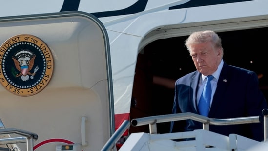 Jeanine John Taele, a 38-year-old California man, has been arrested outside Trump National Golf Club in Rancho Palos Verdes on Monday. Chip Somodevilla/Getty Images/AFP