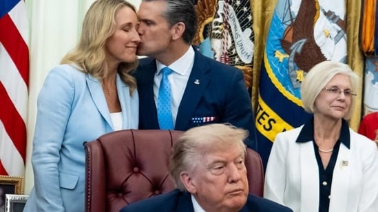 President Donald Trump appointed Jennifer Rauchet to chair the Presidential Military Spouse Commission, sparking criticism over her past involvement in Pentagon communications.
