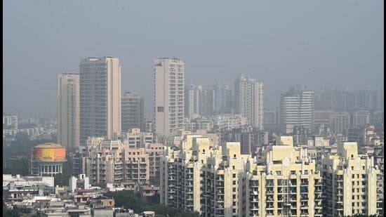 Procurement is underway for taller hydraulic machines, firefighting foam and other equipment to tackle fire incidents in high-rises and factories in Gautam Budh Nagar, an official said. (HT Archive)