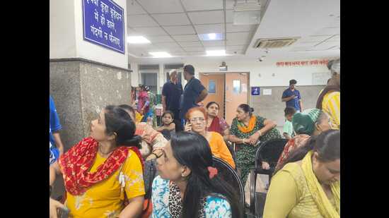 The presence of AAPAR ID and Ayushman Bharat Health Account (ABHA) ID – which aren’t mandatory – on the form created confusion for many. (HT)