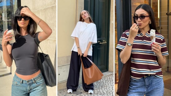 Basic t-shirts for women