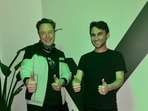Nikita Bier (R) served as the Head of Product at Elon Musk-owned X (formerly Twitter)