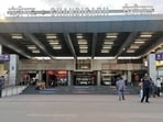According to a senior railway official, during Wednesday’s survey, officials discussed the shifting of the U-turn a few metres away from the station to decongest the road (HT File)