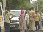 Bhaskar Verma, assistant commissioner of police, Modinagar, said the vehicle involved in the crash could not be traced. (Sakib Ali/HT Photo)