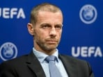 Aleksander Ceferin, President of UEFA.(X images)