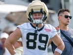 Brock Rechsteiner has been suspended by the NFL Commissioner for the opening six games of the upcoming season. (IMAGN IMAGES via Reuters Connect)
