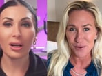 Laura Loomer mocks Marjorie Taylor Greene’s Cameo launch.(Laura Loomer/Instagram, Marjorie Taylor Greene/Instagram)