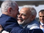 Modi Netanyahu(HT File Photo)