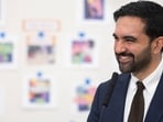 New York City Mayor Zohran Mamdani's interactive livestream, Talk With The People, aired at a new time on 6 pm on Wednesday, August 5. REUTERS/Jordan Tovin     TPX IMAGES OF THE DAY