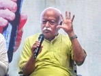 Nagpur: Rashtriya Swayamsevak Sangh (RSS) chief Mohan Bhagwat addresses the inauguration of the Sanmarg Mind Wellness Center, in Nagpur, Maharashtra, Sunday, July 5, 2026. (PTI Photo)(PTI07_05_2026_000098B)(PTI)