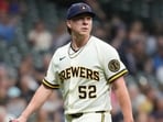 Kyle Harrison's outing vs Pirates ended before the sixth inning after he appeared to suffer an injury.(AP Photo)