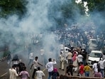 Police said they asked for deployment numbers, types of weapons used and carried by RAF. (HT Archive)
