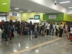 Several passengers alleged that the delay was compounded by the behaviour of some of the security personnel. (HT)