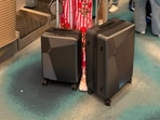 The Swiss Military Lithane suitcase, after four flights and a Disney cruise, still looks almost new without using a protective cover. 