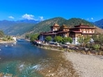 The Punakha dzong in Bhutan. (Shutterstock)
