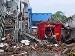 The department also declared the premises “unsafe” and recommended that the building remain closed until the investigation is complete. (HT Photos)