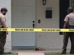 WESTCHESTER, FLORIDA - AUGUST 05: Miami-Dade County Sheriff'ss deputies visit the home where Perez Hilton was found after he appeared to harm himself during a TikTok livestream on August 05, 2026, in Westchester, Florida. (Photo by JOE RAEDLE / GETTY IMAGES NORTH AMERICA / Getty Images via AFP)