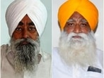 Victims Kulwinder Singh, alias Mintu, 53, and Gurvinder Singh, 58. (HT)