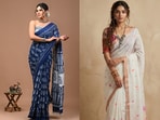 Cotton vs Linen Sarees: Which fabric is actually better for the rainy season?(Pinterest)
