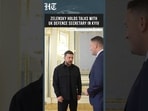 Zelensky Holds Talks With UK Defence Secretary In Kyiv Amid Ongoing War
