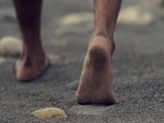 Walking barefoot may help discharge excess electrical charge, restore natural balance, and promote better circulation. 