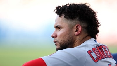 Willson Contreras has been left out of Thursday's starting lineup against Chicago White Sox. (Getty Images via AFP) Willson Contreras has been left out of Thursday's starting lineup against Chicago White Sox. (Getty Images via AFP)