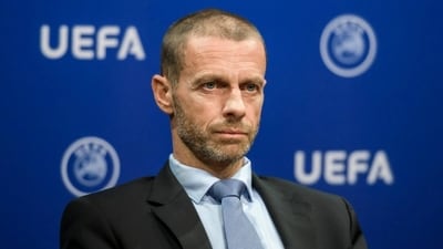 Aleksander Ceferin, President of UEFA. (X images) Aleksander Ceferin, President of UEFA. (X images)