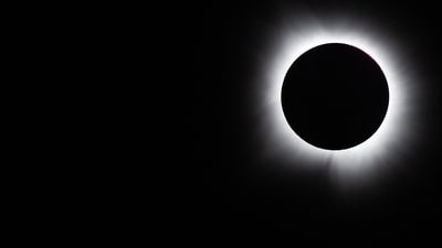 (FILES) BRADY, TEXAS - APRIL 08: The moon fully passes over the sun's horizon during a Total solar eclipse on April 08, 2024 in Brady, Texas. Millions of people have flocked to areas across North America that are in the "path of totality" in order to experience the eclipse today. During the event, the moon will pass in between the Sun and the Earth, appearing to block the Sun. Day will briefly turn into night across a swathe of northern Spain on August 12, when the Moon will completely cover the Sun during a rare total solar eclipse.
Here is what you need to know about the total eclipse, which is the first visible in mainland Europe since 2006. (Photo by Brandon Bell / GETTY IMAGES NORTH AMERICA / AFP) (AFP) (FILES) BRADY, TEXAS - APRIL 08: The moon fully passes over the sun's horizon during a Total solar eclipse on April 08, 2024 in Brady, Texas. Millions of people have flocked to areas across North America that are in the "path of totality" in order to experience the eclipse today. During the event, the moon will pass in between the Sun and the Earth, appearing to block the Sun. Day will briefly turn into night across a swathe of northern Spain on August 12, when the Moon will completely cover the Sun during a rare total solar eclipse.
Here is what you need to know about the total eclipse, which is the first visible in mainland Europe since 2006. (Photo by Brandon Bell / GETTY IMAGES NORTH AMERICA / AFP) (AFP)