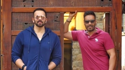 Rohit Shetty and Ajay Devgn are working on Golmaal 5. Rohit Shetty and Ajay Devgn are working on Golmaal 5.